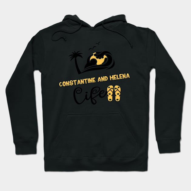 Constantine and Helena life Hoodie by ArtDesignDE